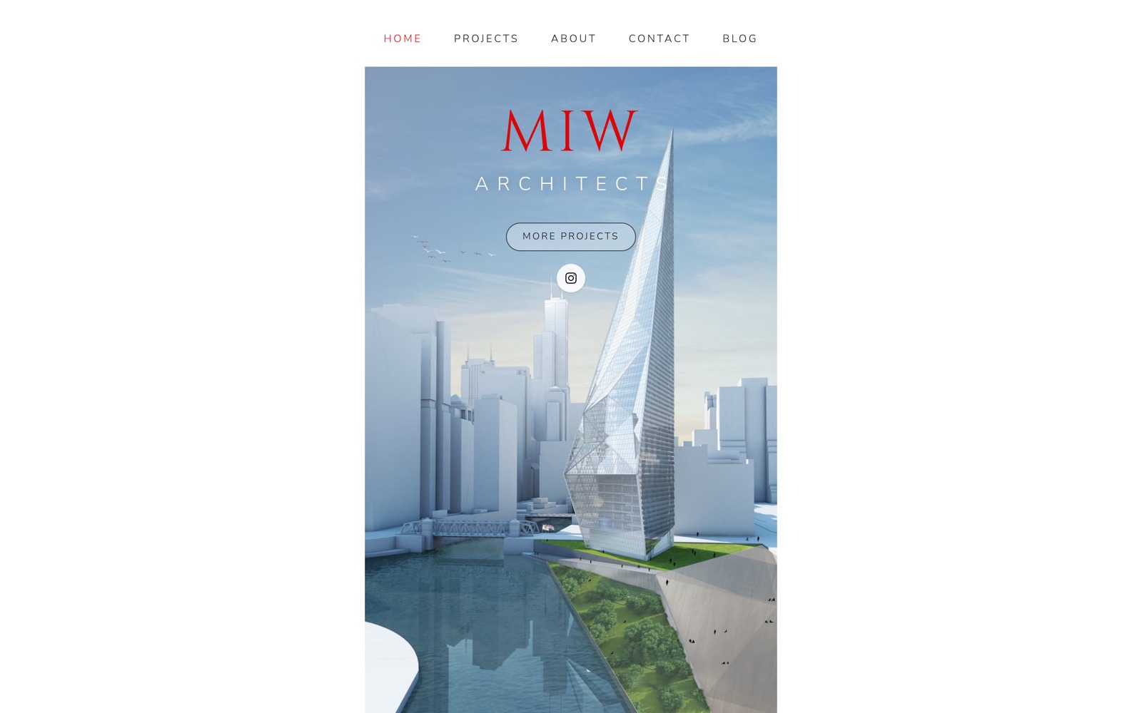 MIW Architects homepage